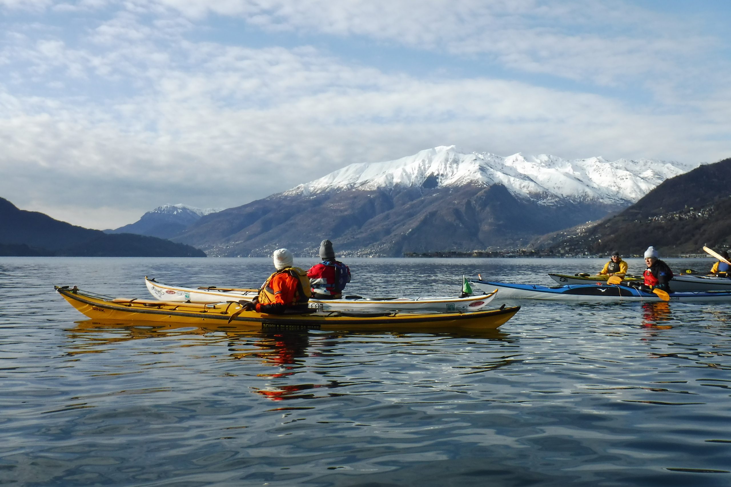 escursione guidata in inverno